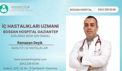 Uzm. Dr. Ramazan Geyik Kimdir?