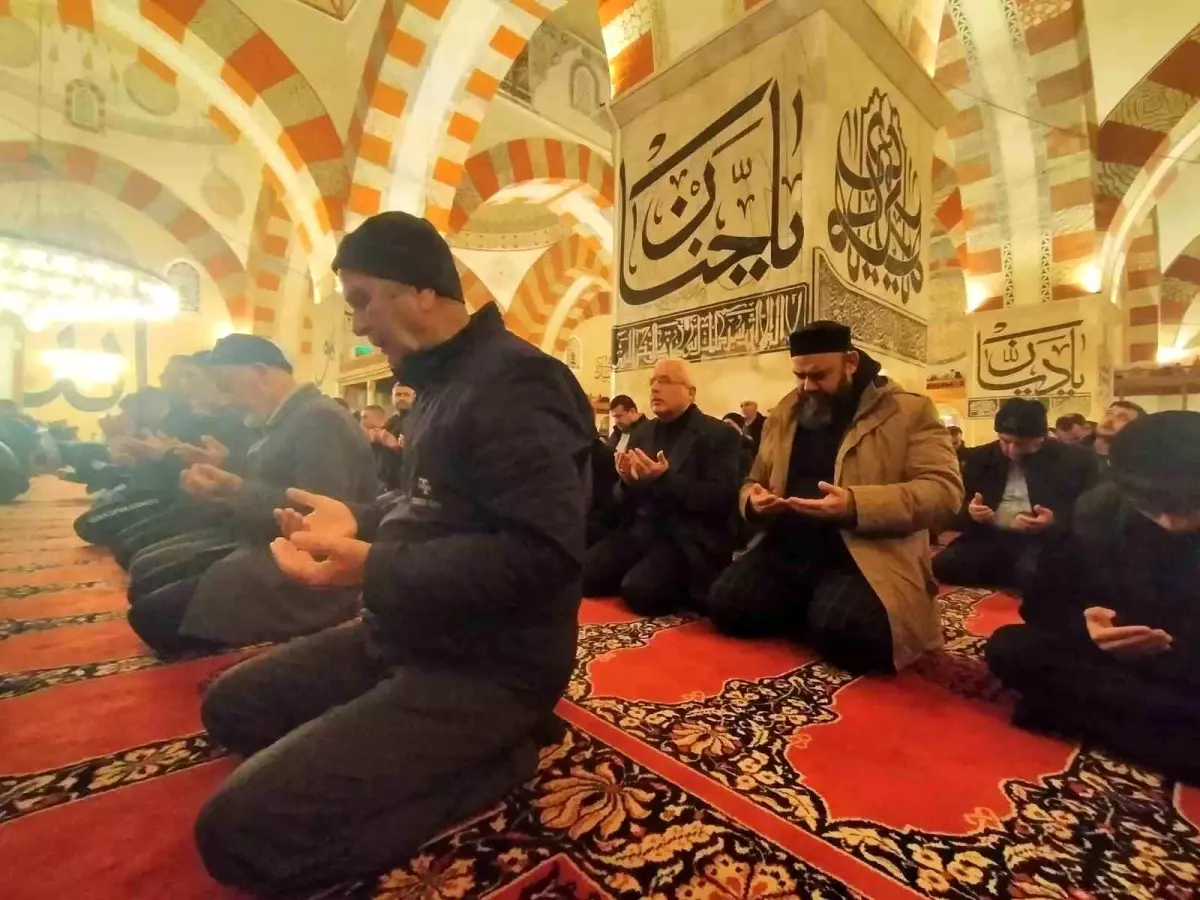 Edirne’de Miraç Kandili Programları