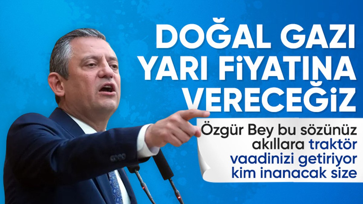 Özgür Özel’den Doğu Anadolu illerine doğalgaz vaadi: Konutlara yarı fiyatına verilecek